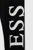 Дитячі легінси Guess колір чорний з принтом (3327996)