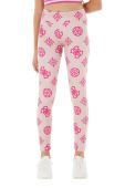 Дитячі легінси Guess колір рожевий візерунок (3296719)