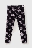 Дитячі легінси Guess колір чорний візерунок (3296726)