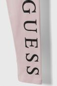 Дитячі легінси Guess колір рожевий з принтом (3372968)