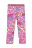 Дитячі легінси Marc Jacobs колір рожевий візерунок (3450495)