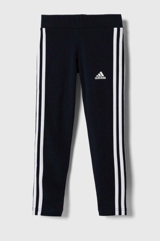 Дитячі легінси adidas колір синій з аплікацією (3442241)