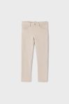 Дитячі штани Mayoral колір бежевий однотонні (3420887)