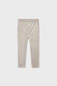 Дитячі легінси Mayoral колір бежевий однотонні (3425006)
