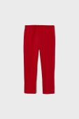 Дитячі легінси Mayoral колір червоний меланж