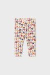 Легінси для немовлят Mayoral колір бежевий візерунок