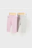Легінси для немовлят Mayoral Newborn колір рожевий однотонні