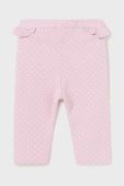 Легінси для немовлят Mayoral Newborn колір рожевий однотонні