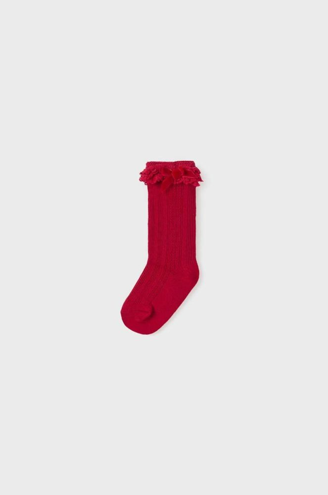 Шкарпетки для немовлят Mayoral колір червоний