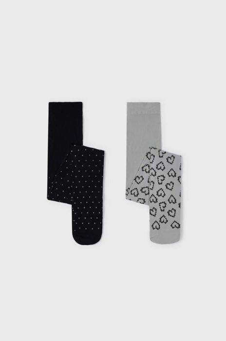 Дитячі колготки Mayoral 2-pack колір чорний Дитячі колготки Mayoral 2-pack колір чорний