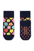 Дитячі шкарпетки Happy Socks Antislip Fox & Flower 2-pack колір синій