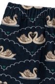 Дитячі бавовняні легінси Konges Sl?jd колір синій візерунок (3678893)
