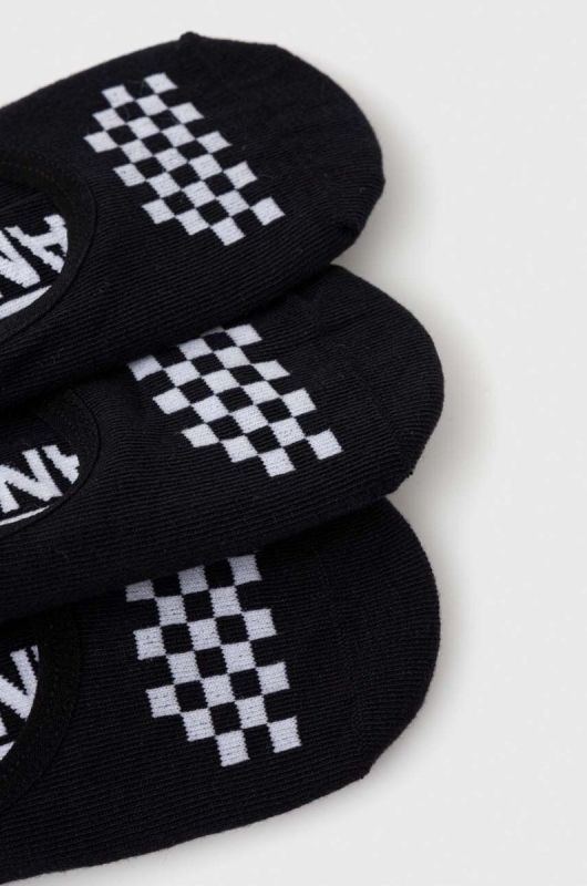 Шкарпетки Vans CLASSIC CANOODLE VN0007BCYB21 3-pack колір чорний фото 2