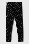 Дитячі легінси United Colors of Benetton колір чорний візерунок (3388270)