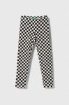 Дитячі легінси United Colors of Benetton колір чорний візерунок (3388255)