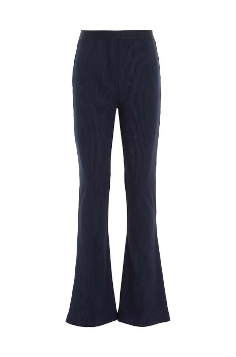 Дитячі легінси Tommy Hilfiger колір синій однотонні (3585934)