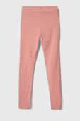 Дитячі легінси United Colors of Benetton колір рожевий однотонні (3409508)
