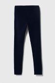 Дитячі легінси United Colors of Benetton колір синій однотонні (3409499)