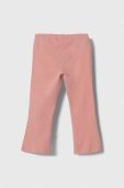 Дитячі легінси United Colors of Benetton колір рожевий однотонні (3415841)