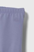 Дитячі легінси United Colors of Benetton колір фіолетовий однотонні (3409530)
