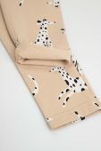 Дитячі легінси Coccodrillo колір бежевий візерунок