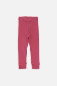 Дитячі легінси Coccodrillo колір рожевий однотонні (3641457)