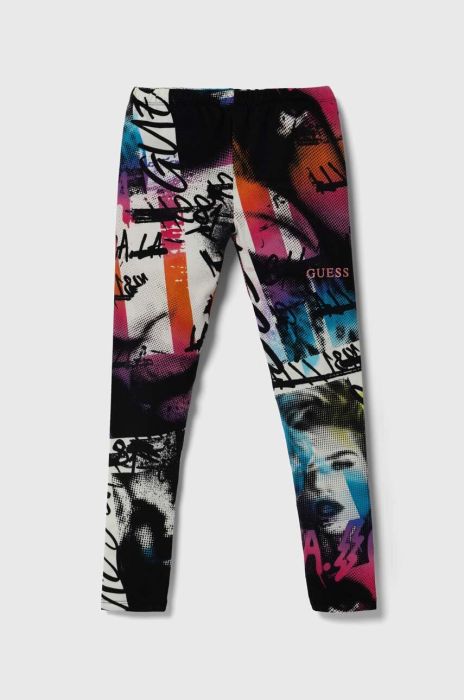 Дитячі легінси Guess візерунок колір барвистий (3523723)