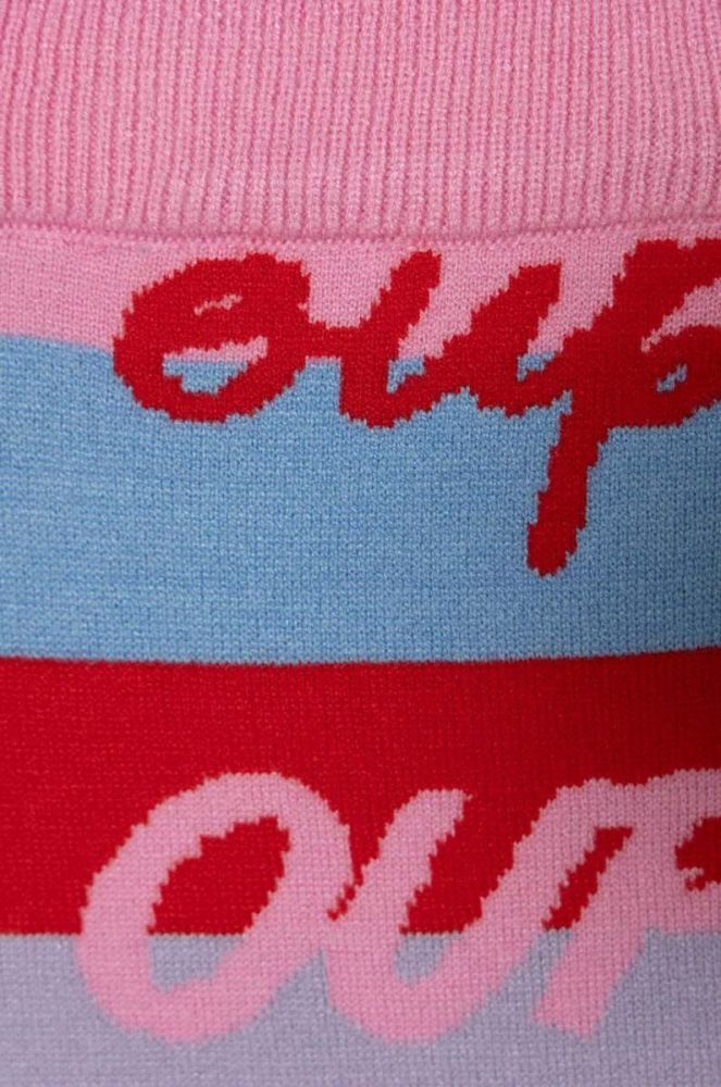 Дитячі штани Pinko Up колір фіолетовий візерунок фото 3