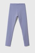 Дитячі легінси United Colors of Benetton колір фіолетовий однотонні (3602248)