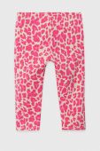 Дитячі легінси United Colors of Benetton колір рожевий візерунок (3588580)