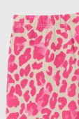Дитячі легінси United Colors of Benetton колір рожевий візерунок (3588580)