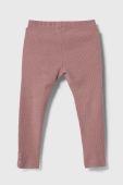 Дитячі легінси United Colors of Benetton колір фіолетовий однотонні (3650930)
