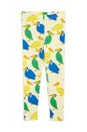 Дитячі легінси Mini Rodini колір жовтий візерунок (3268927)