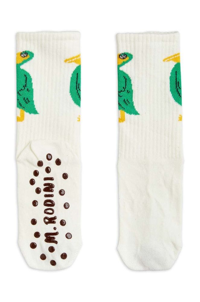 Дитячі шкарпетки Mini Rodini колір білий (3268973)