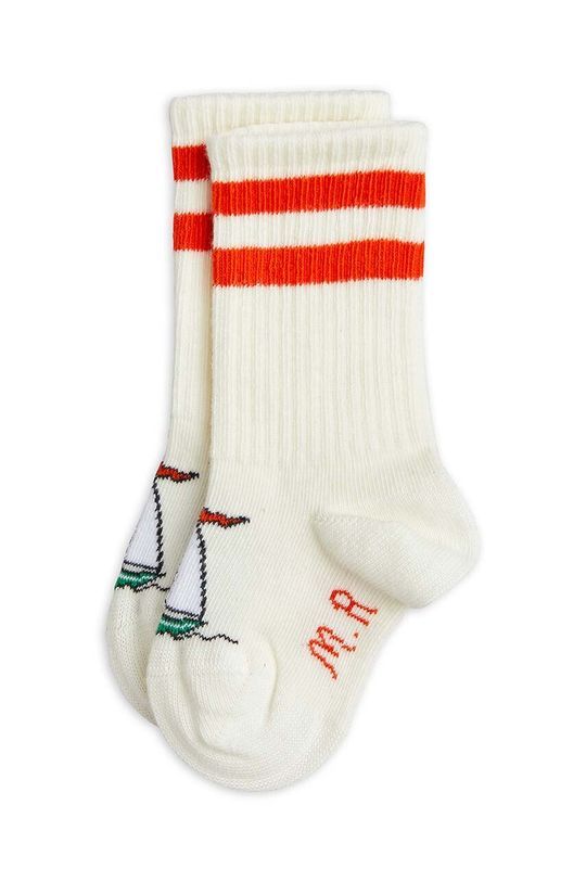 Дитячі шкарпетки Mini Rodini колір білий (3268983)