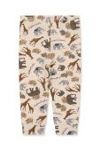 Дитячі легінси Konges Sl?jd колір бежевий візерунок