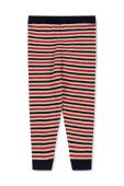 Дитячі бавовняні легінси Konges Sl?jd колір червоний візерунок