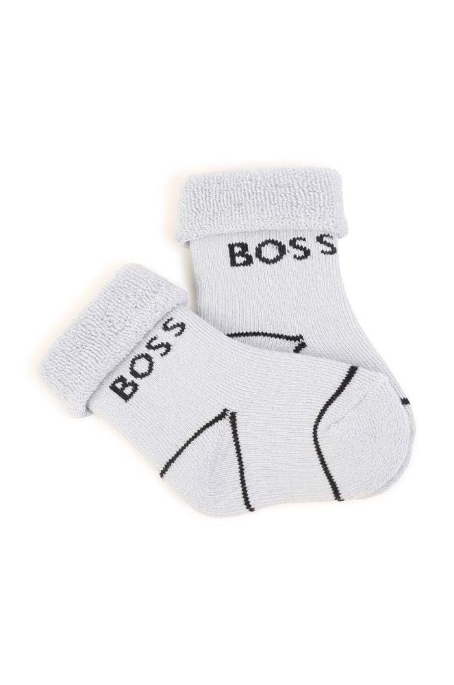 Шкарпетки для немовлят BOSS 2-pack колір синій