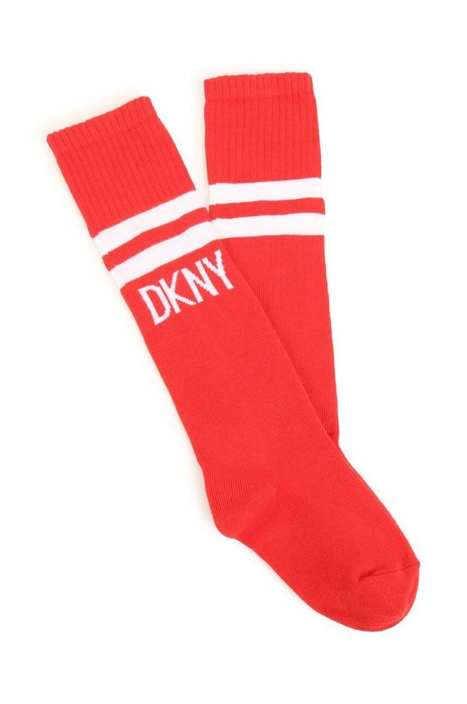 Дитячі шкарпетки Dkny колір червоний