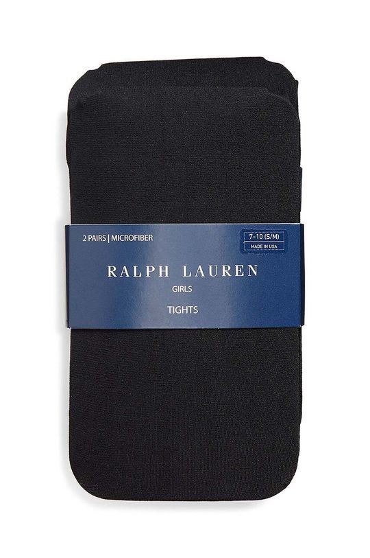 Дитячі колготки Polo Ralph Lauren 2-pack колір чорний (3643351)