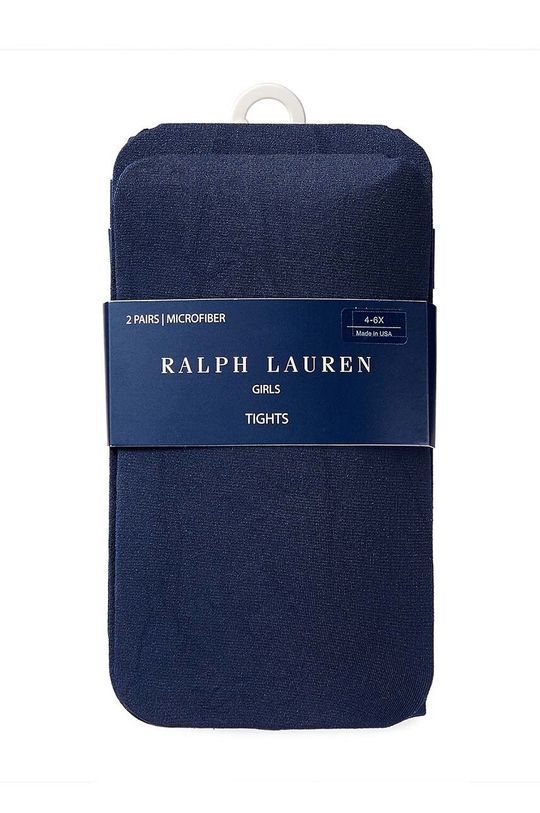 Дитячі колготки Polo Ralph Lauren 2-pack колір синій