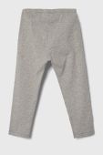 Дитячі легінси United Colors of Benetton колір сірий однотонні (3415911)