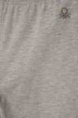 Дитячі легінси United Colors of Benetton колір сірий однотонні (3415911)