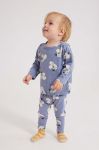 Легінси для немовлят Bobo Choses візерунок колір блакитний