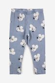 Легінси для немовлят Bobo Choses візерунок колір блакитний