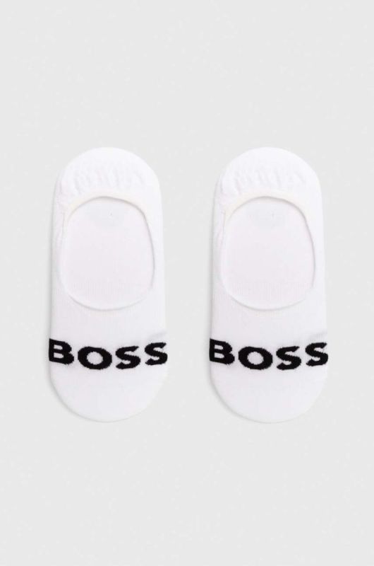 Шкарпетки BOSS 2-pack чоловічі колір білий (3288067)