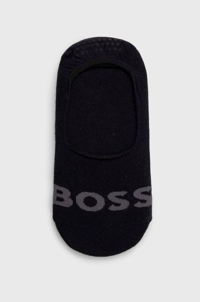Шкарпетки BOSS 2-pack чоловічі колір чорний (3288063) фото 2