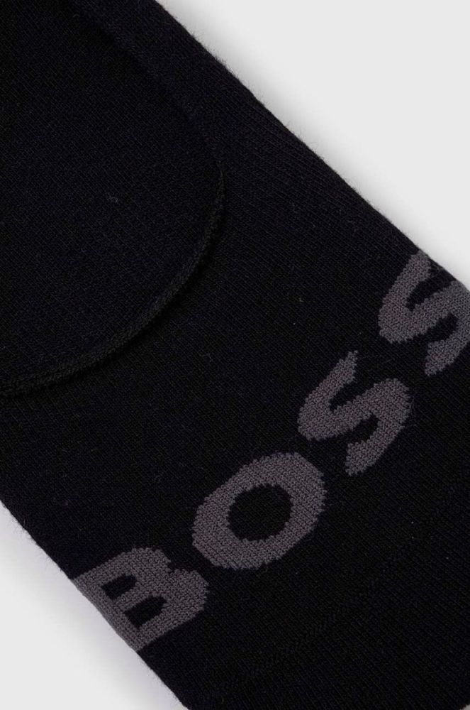 Шкарпетки BOSS 2-pack чоловічі колір чорний (3288063) фото 3