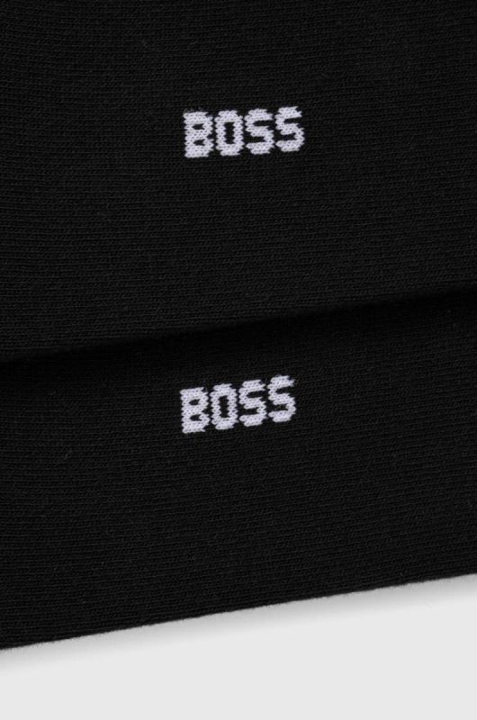 Шкарпетки BOSS 2-pack чоловічі колір чорний (3288071) фото 2