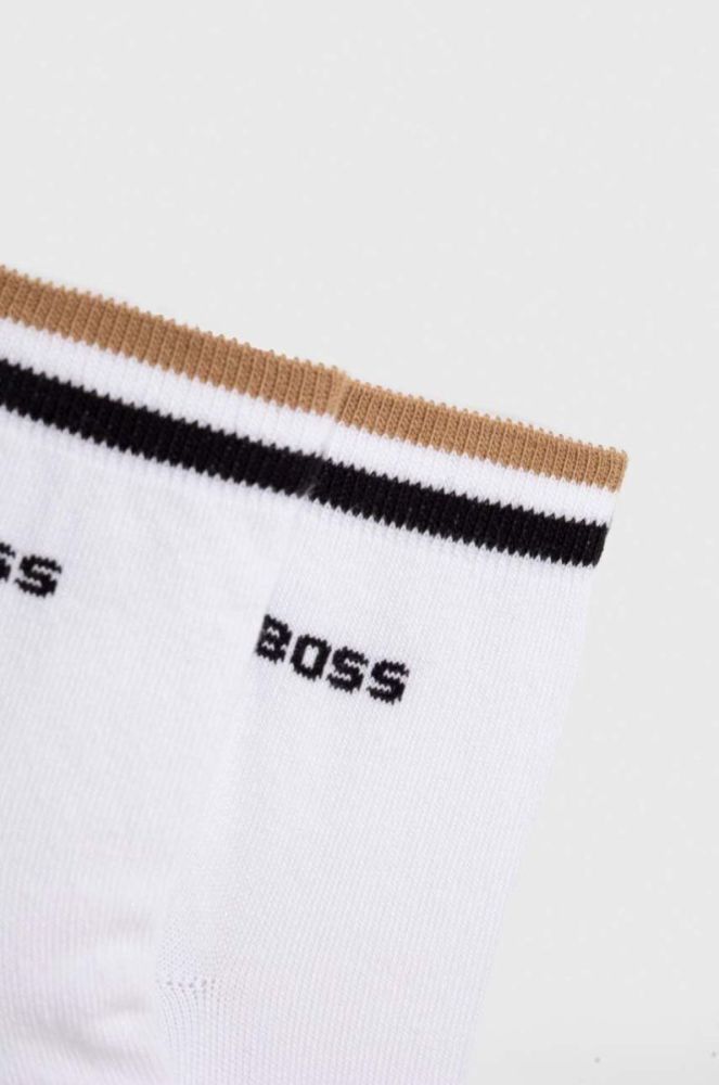 Шкарпетки BOSS 2-pack чоловічі колір білий (3394544) фото 2